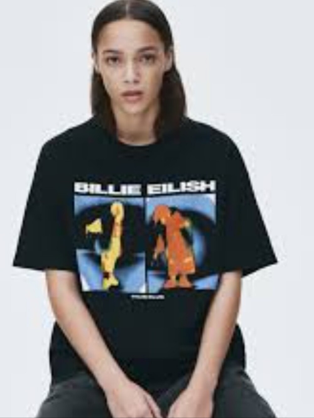 Billie Eilish True Blue Graphic Tee T-Shirt XL